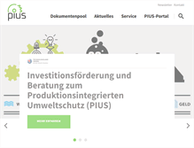 Tablet Screenshot of pius-info.de